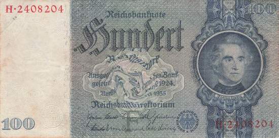 100 Mark 1935 ro.176a F/H